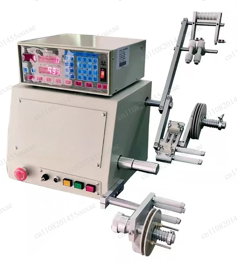 CNC Automatic Coil Winder High Precision 0.03-1.2mm Wire Computer Controlled Coil Winding Machine 110V/220V