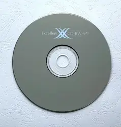 Wholesale 5 discs A+ X Blank Printed 4x-12x 700 MB CD-RW Disc