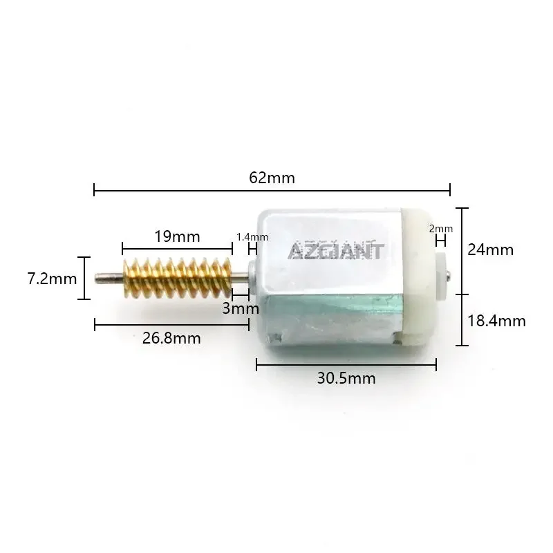 AZGIANT For Rover MG ZT 1999-2007 Door Lock Repair Motor FC-280 High Speed Professional Quiet Operation Car Accessory