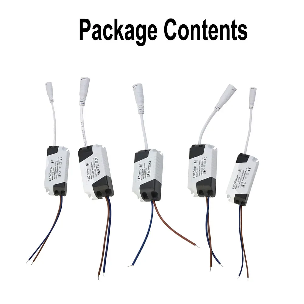 LED Driver 240-260mA 1-3w 4-7w 8-12w 13-18w 18-24w LED Constant Current Driver Power Unit Supply For LED Panel Light LED Ceilin