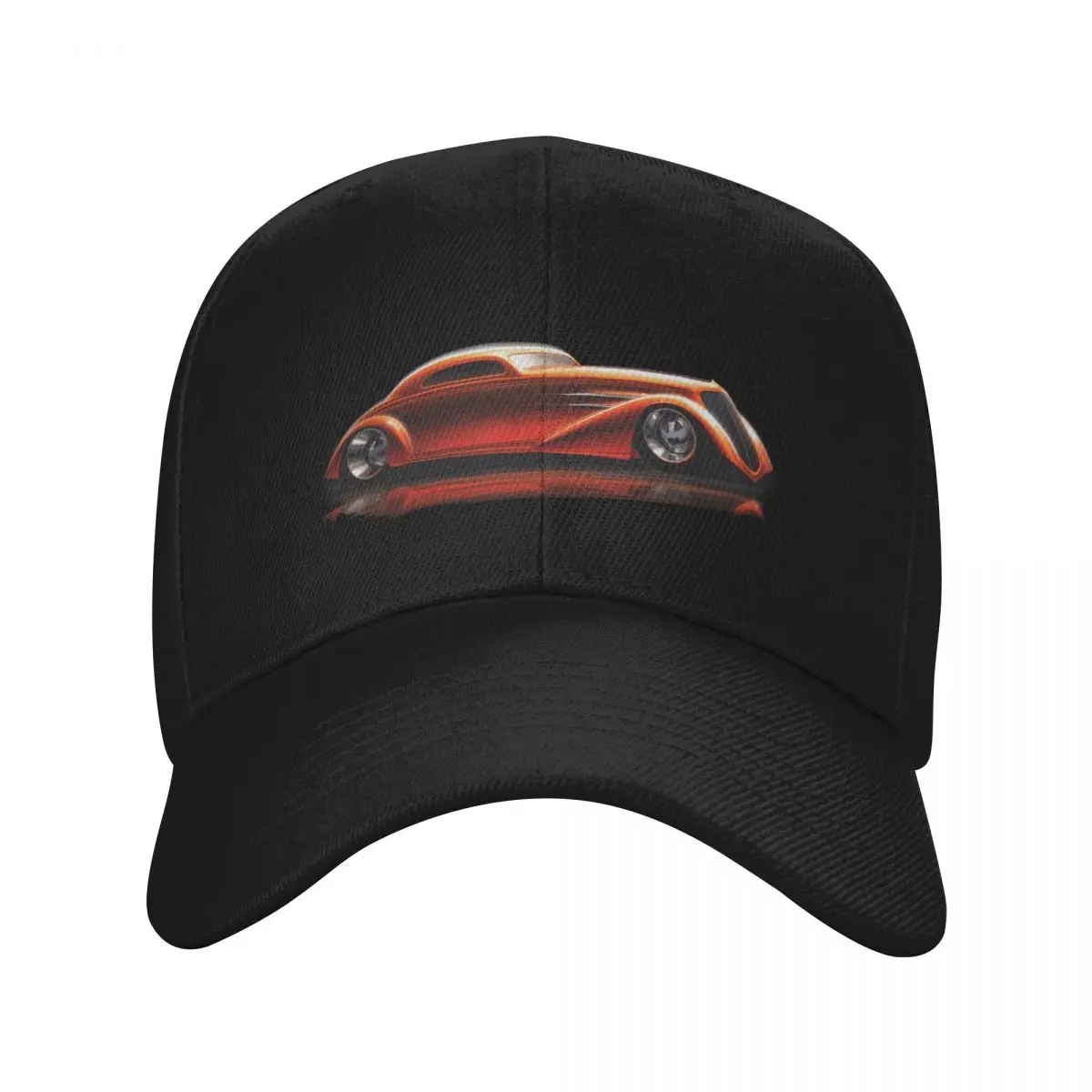 

illustration of a classic car type hotrod from the 30s Baseball Cap Icon Sports Cap winter hats for men Hats Man Women's