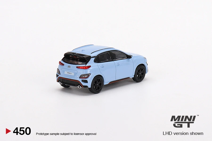 TSM MINIGT 1:64 #450 Hyundai KONA N Performance alloy car model Collection gift