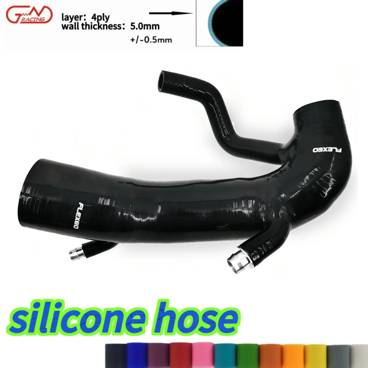 

Silicone radiator Hoses 4 Ply air inlet silicone hose for PEUGEOT 208 GTI 2016-2018