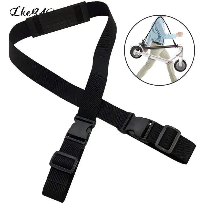 1PCS Nylon Portable Strap Replacement Scooter Carrying Strap Adjustable Scooter Shoulder Belt