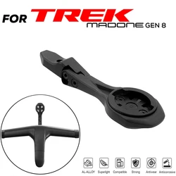For TREK Madone SLR GEN8 Integrated Handlebar Computer Mount Compatible With Gopro/GPS/Garmin/Bryton/Wahoo Aluminum Alloy