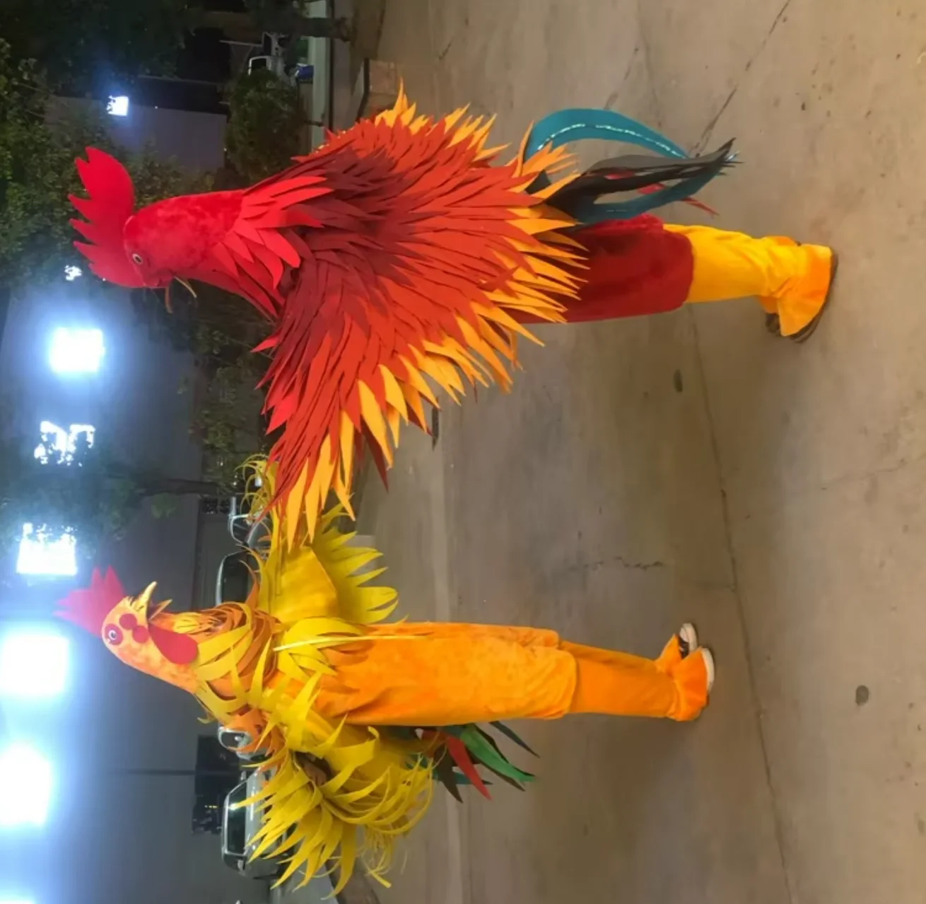 

Костюм куклы с большим петухом на заказ, райский парадный бар, костюмы для косплея на Хэллоуин