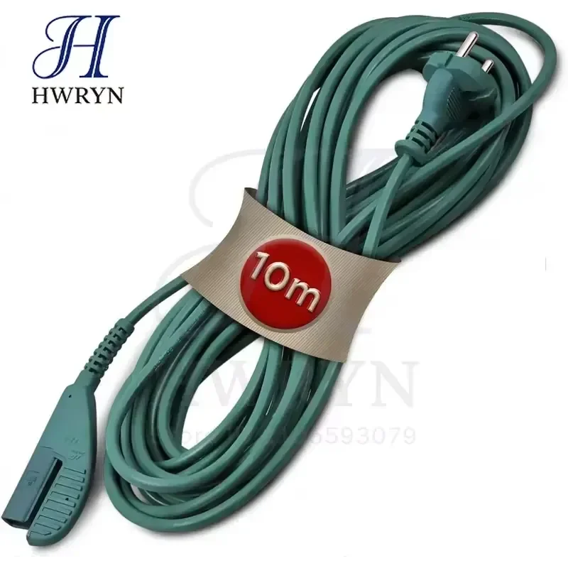 10m Power Cord Cable for Vorwerk Kobold VK 135 VK 136 Vacuum Cleaner Replacement Connection Wire
