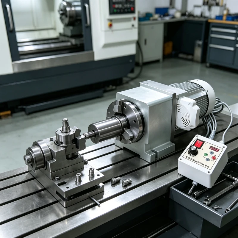CNC Rotary A Axis 4th Axis Indexing Head T5M-3-100AB, 100mm 3 Jaw Chuck Adjustable Speed Kit for Metal Wood Milling Machine DIY
