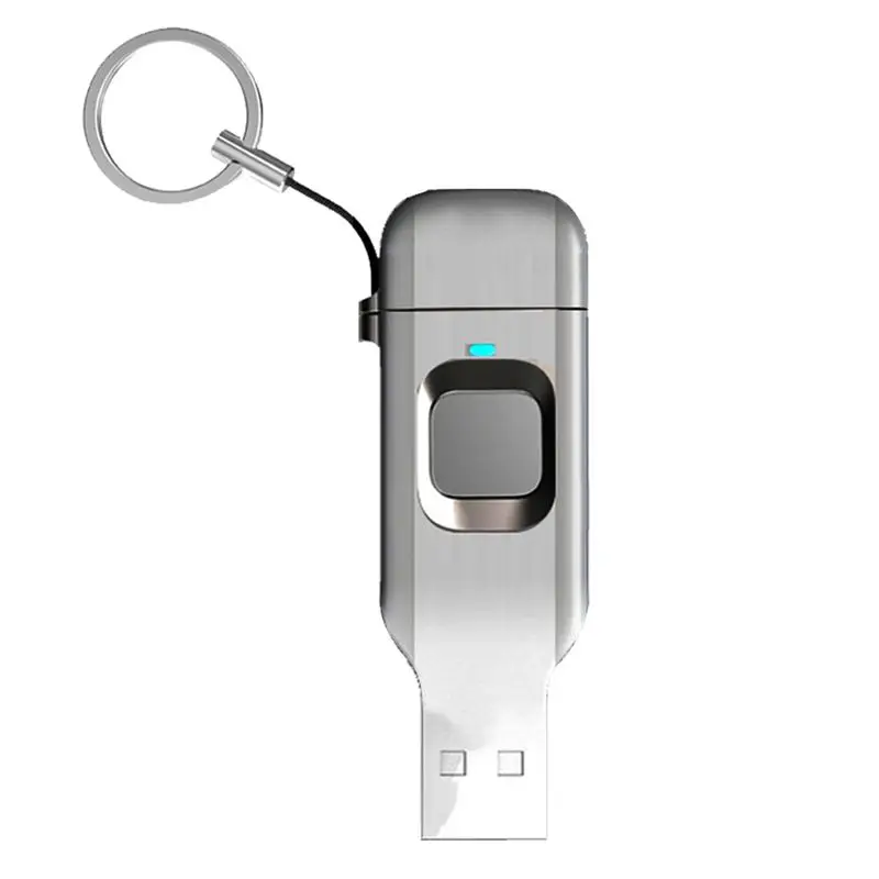 AED6-Fingerprint Flash Drive Metal OTG Pendrive USB3.0 Type C For Laptop Phone Lock Thumbdrive Jump USB Disk