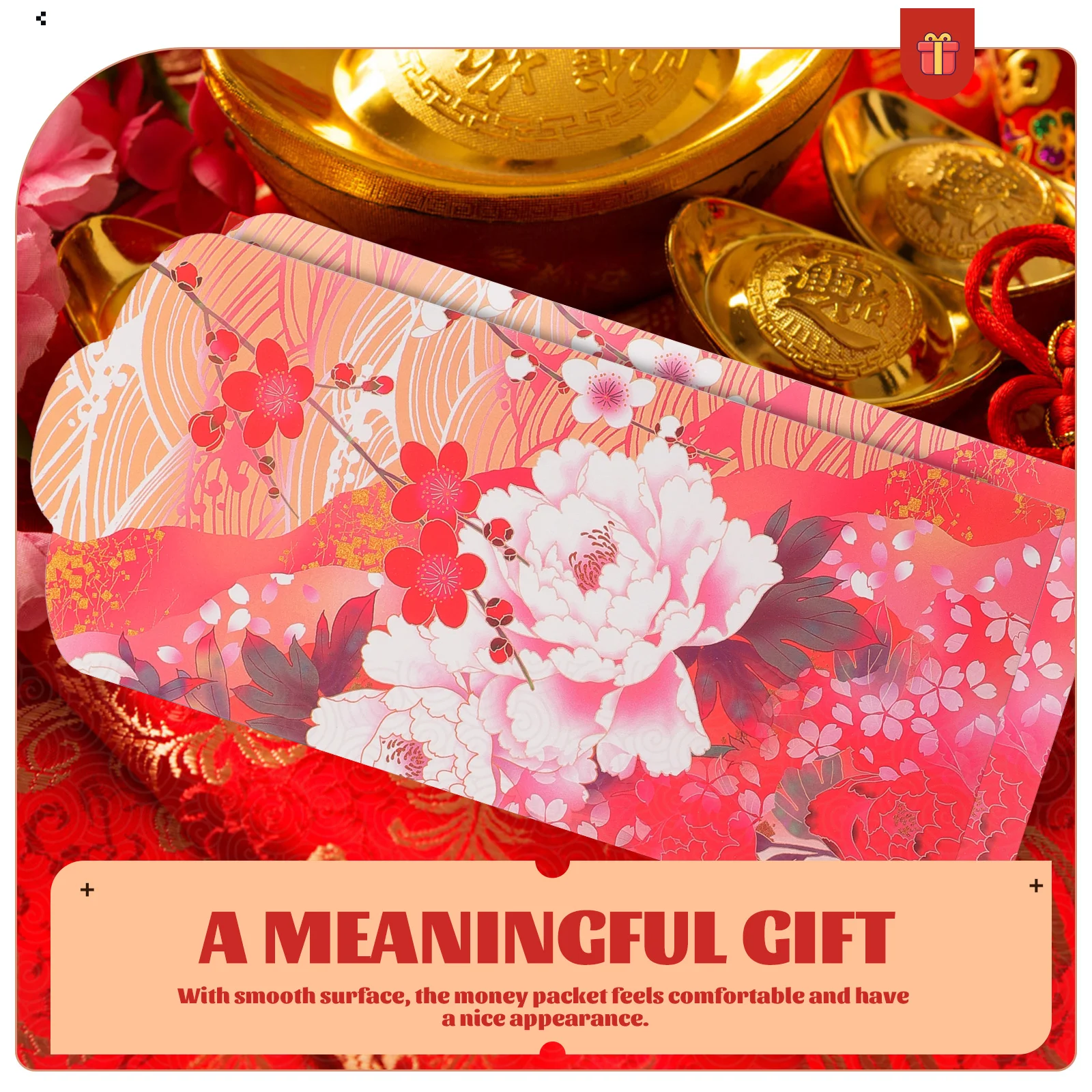 

30 Pcs Envelope Bags Chinese New Year Lucky Money Pouches Paper Envelopes Chic Red Envelope Gifts Printing Products