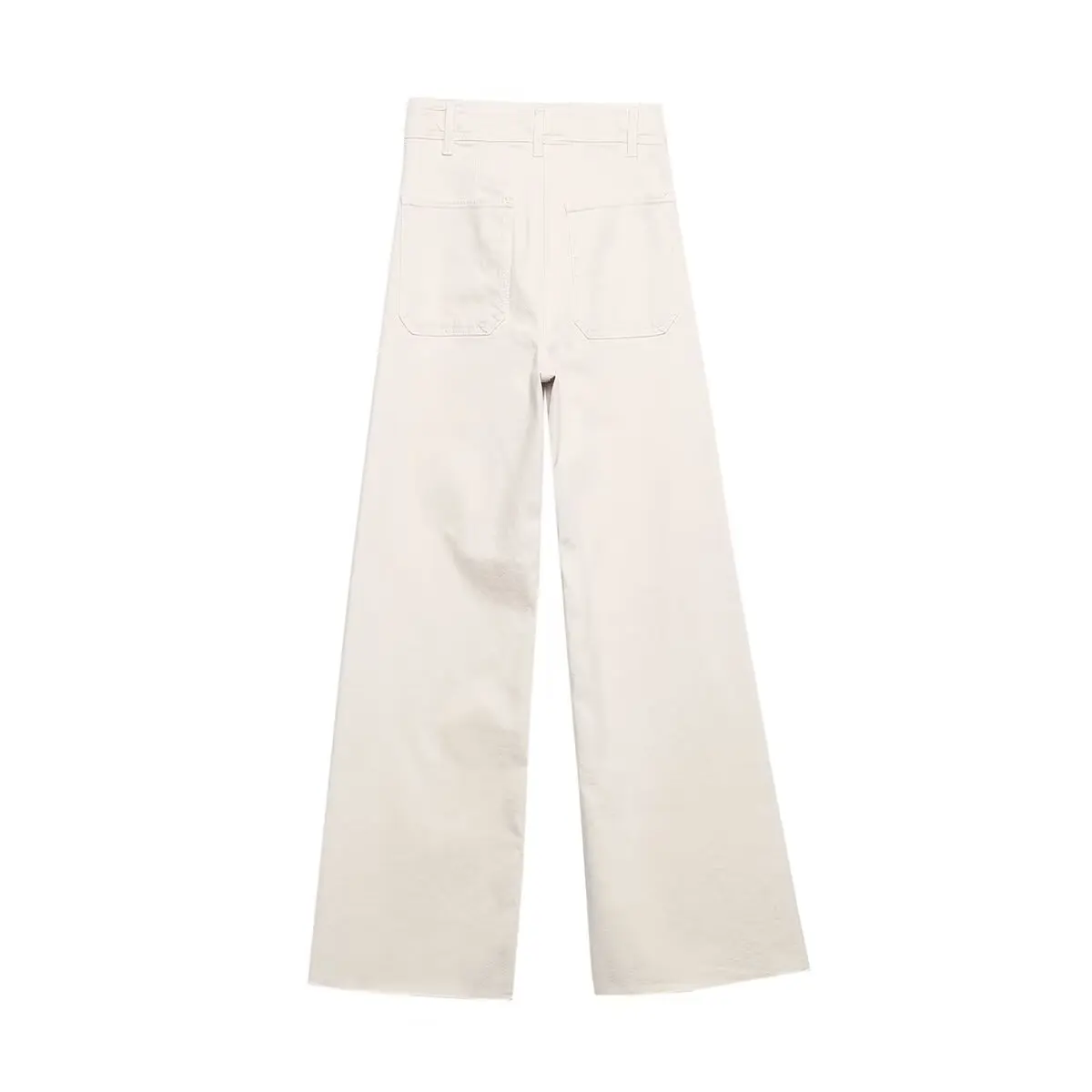 

Spring New High Waist Loose Leg Jeans Women's Faion Design Sensation Denim Pants Long Trousers Sli Casual Outerwear