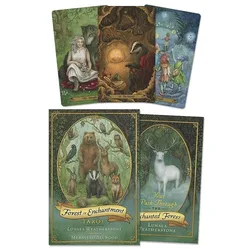 78pcs Forest of Enchantment Tarot Cards Deck Game English Broad Game