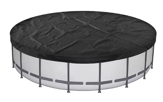 Oxford Cloth Waterproof Sunblock Pool Cover | for Outdoor Round Tub & Pools, Dustproof Protector