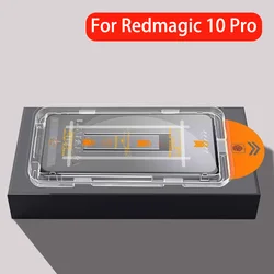 2PC Tempered Glass For ZTE Nubia Redmagic 10 Pro+ Dust-free Installation Film Screen Protector for Redmagic 10 PRO