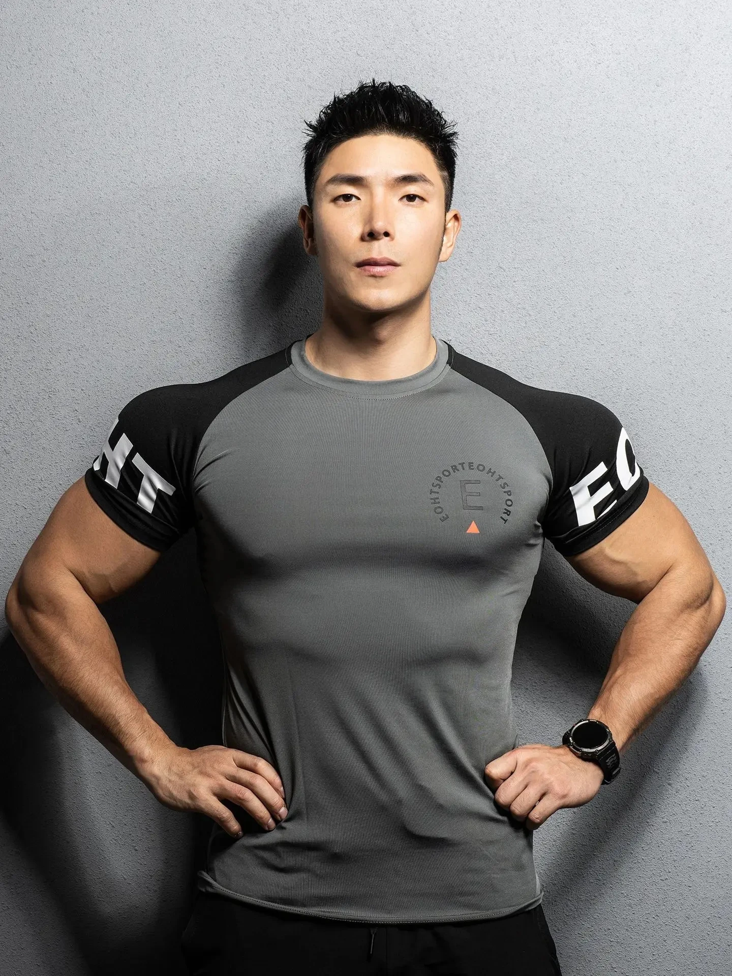 Summer Gym T shirt Men Bodybuilding Fitness quick-dry short sleeve t-shirt Training Tees fashion muscle tshirt man Clothing