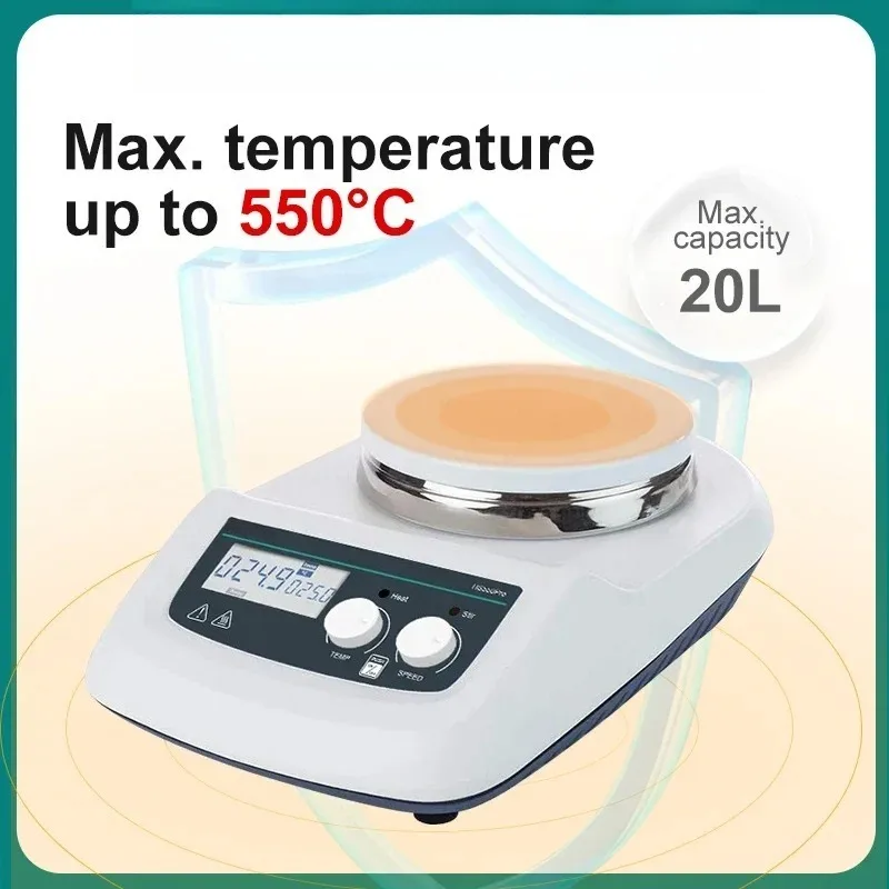 High Precision Digital Thermostatic Magnetic Stirrer with Heating Plate Lab Use