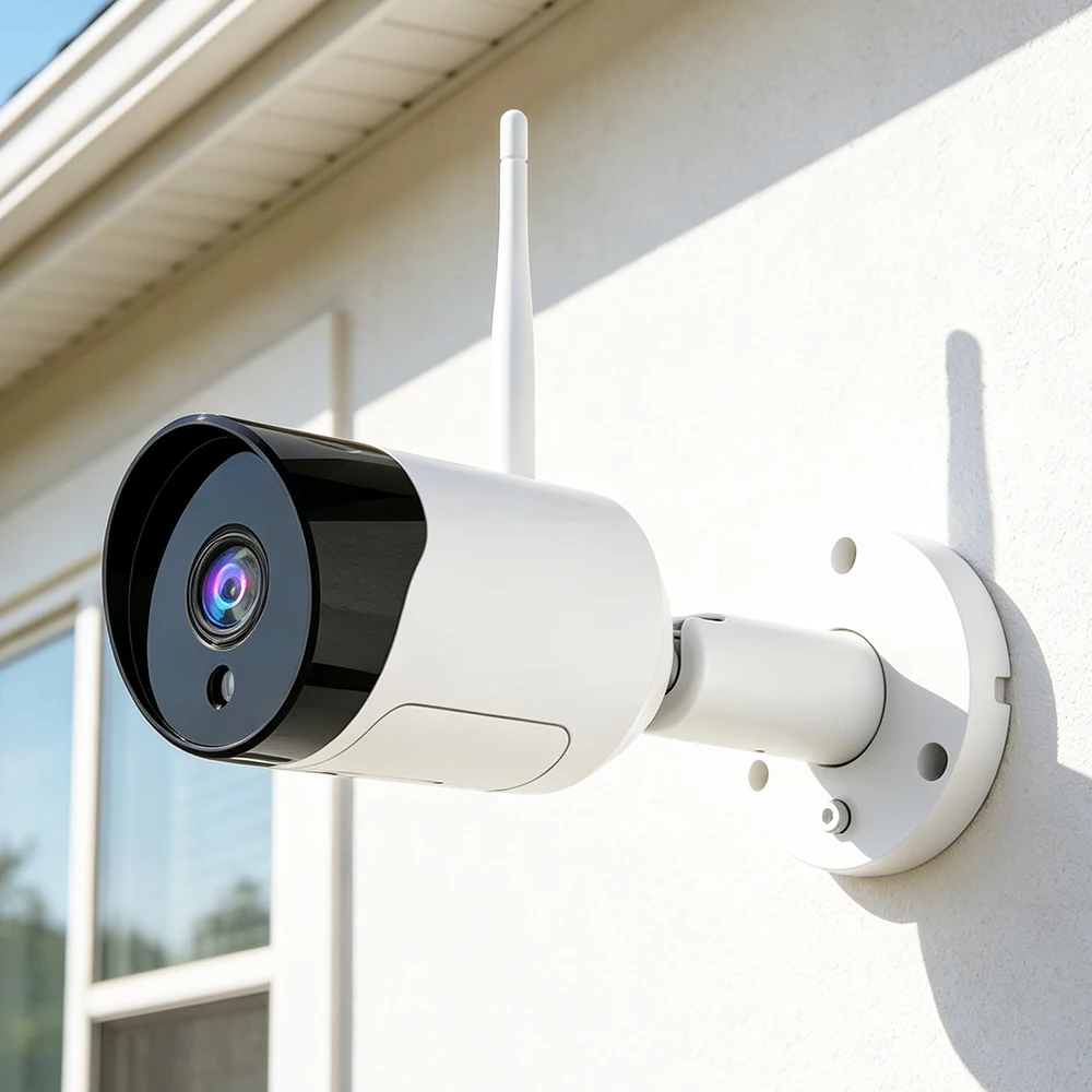 5MP WiFi Outdoor Bullet IP Camera Humanoid Detection 2-way Audio IR Night Vision SD Card Storage Video Surveillance Camera Camhi