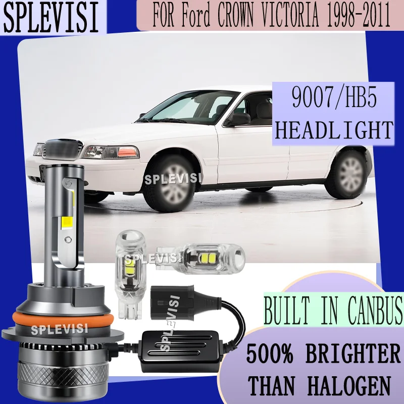 

CANBUS Ready for Better Night Visibility Led Headlight For Ford CROWN VICTORIA 1998 1999 2000 2001 2002 2003 2004 2005-2011