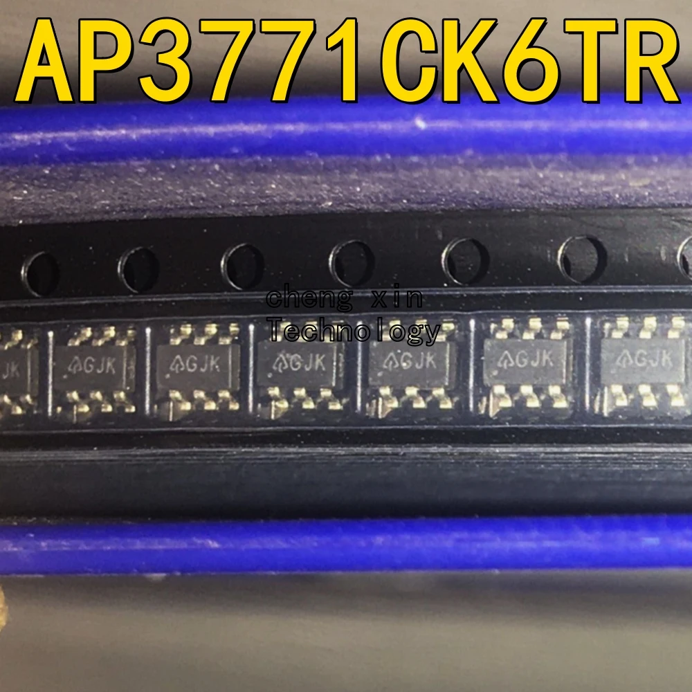 AP3771CK6TR 50PCS 5PCS 10PCS SOT23-6 New and Original AP3771CK6 silkscreen:GJK Power Management AP3771