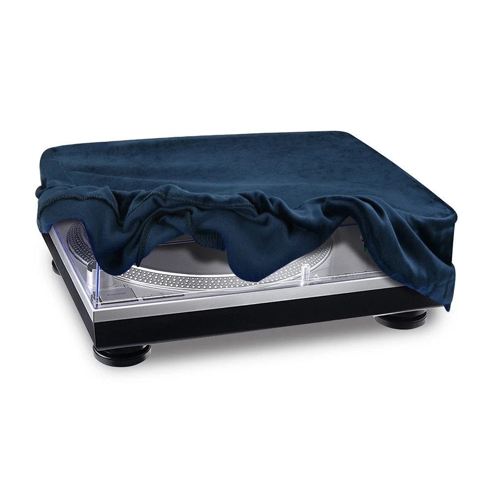 Turntable Dust Cover Washable Vinyl Record Player Storage Cap Foldable Turntable Sleeves for Audio-Technica AT-LP120XUSB