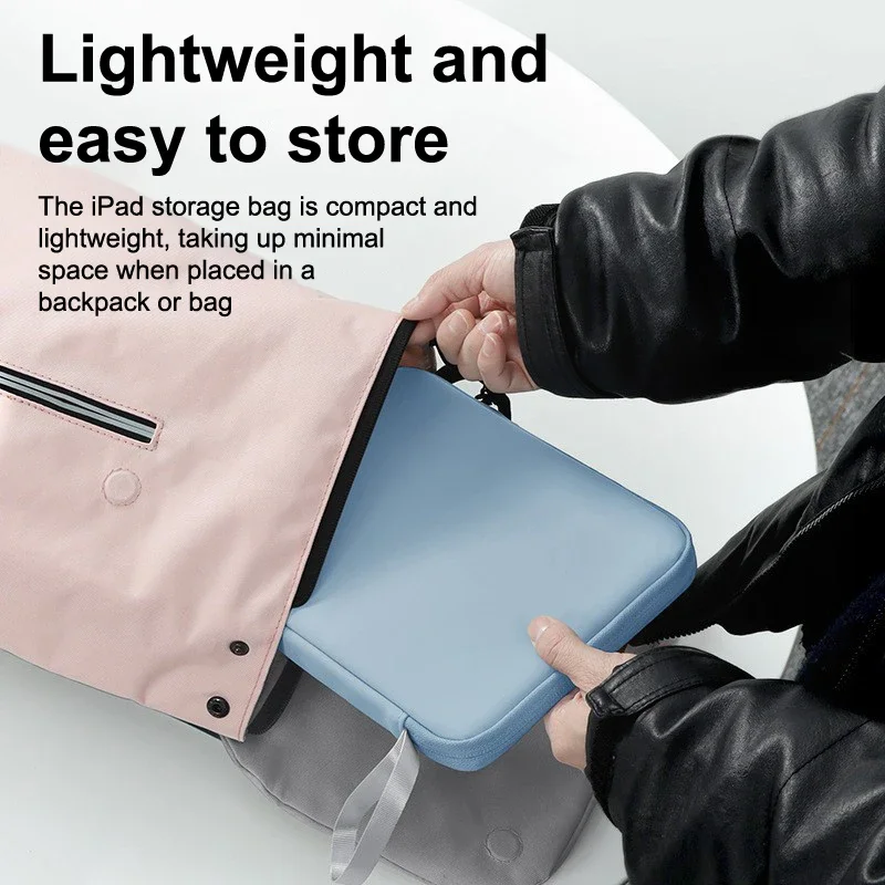 Tablet Storage Bag Tablet PC Shockproof Cover Case Ultra Slim Waterproof Anti Slip Laptop Tablet Bag 10.9/12.9 Inch