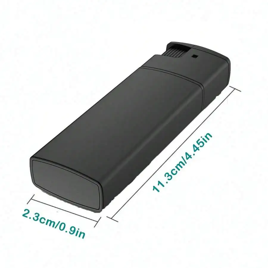 1080P Portable Video Camera, Full HD 'Lighter Camera', With A 110° Field Of View Lens And Night Vision, Portable For Everyday Vi