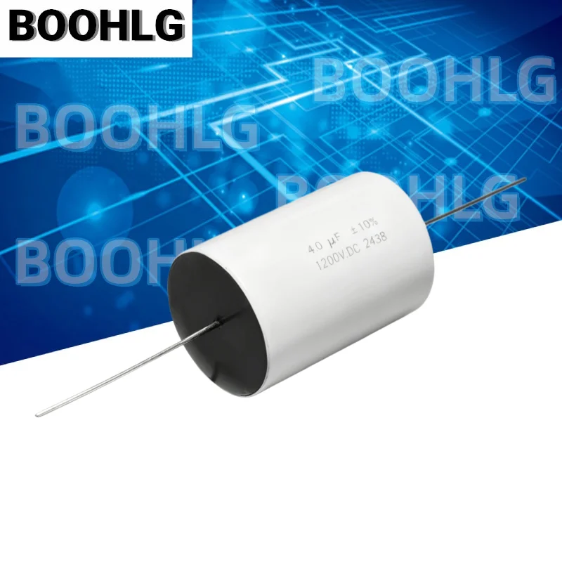 1Pcs 4UF 405 1200VDC Non Inductive Non Polarized PP Polypropylene Film Capacitor For Inverter Welding Equipment