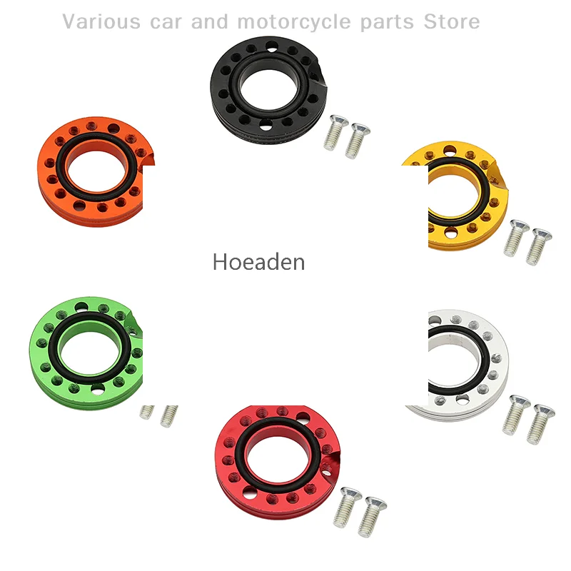 28mm Colorful CNC Carb Adjuster Carburetor Inlet Manifold Spinner Plate Adaptor For Pit Dirt Bikes Buggy