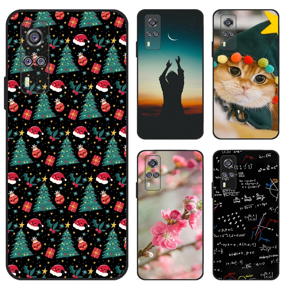 For vivo Y31 2021 Case Shockproof Soft silicone TPU Back Cover For Vivo Y53S 4G Y31 2021 Y 31 Case V2036 Phone Case Cute Cartoon