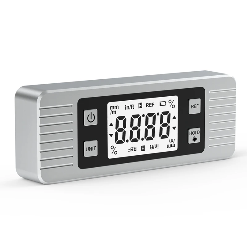 

A98E-Digital Protractor Inclinometer Level Angle Meter Measuring Angle Meter Magnet 90 Degree Ruler Digital Level Box