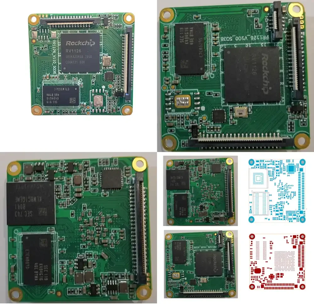 AI PCB for Camera Development PCBA Printed Circuit Board Manufacturer with Model Training Environment for AI Camera IoT Smart