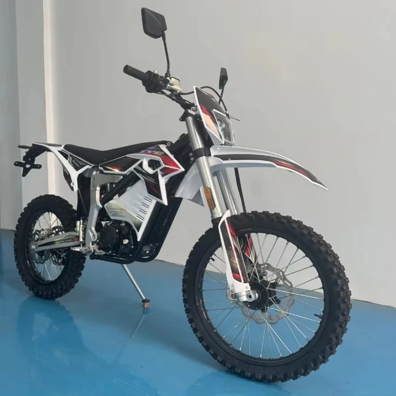 RRE Adult electric off-road vehicle, wide tire 3000 watt electric motorcycle 72v battery, mountain off-road electric bicycle