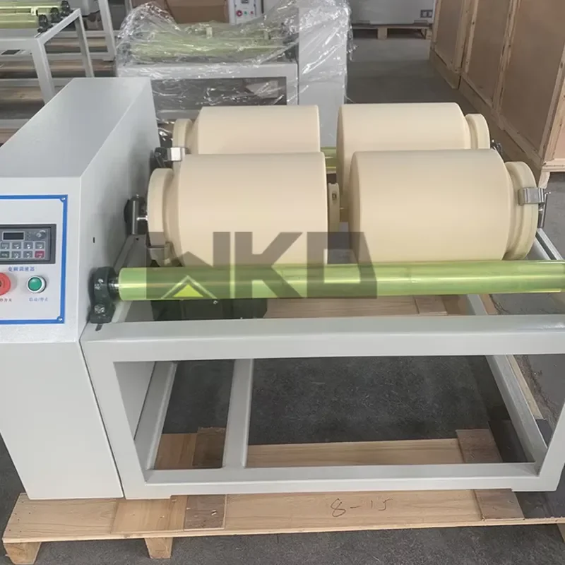 i Corundum Mill Jar+Alumina Ball Grinder Lab QM-5/15 Mini Rolling Ball Mill Machine with Double-Layer