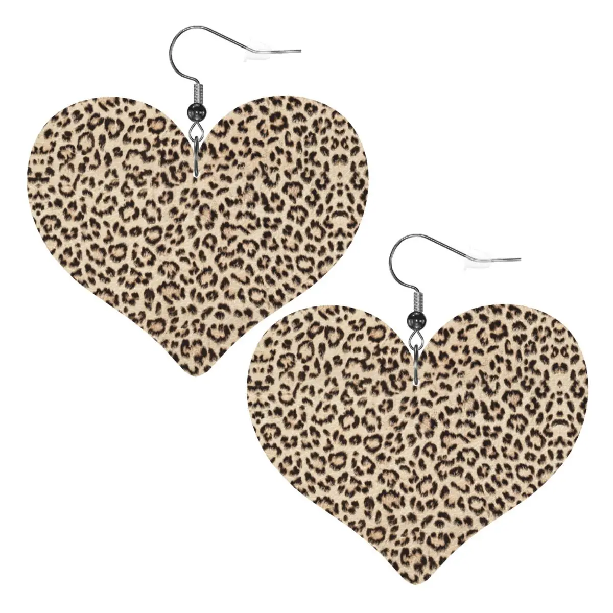 

Висячие серьги на заказ с леопардовым принтом, красочные кожаные серьги-капли из ПВХ-кожи для подарков, изящные ювелирные изделия