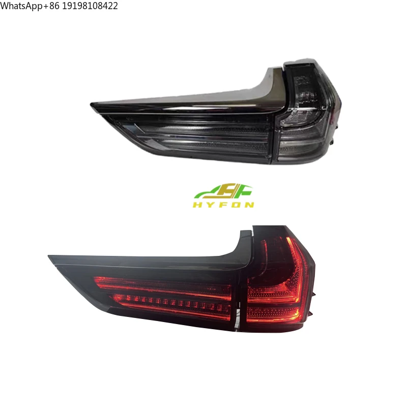 For Lexus LX570 2016-2022 Upgraded LED Smoked Taillight Assembly LED Reverse Light Running Turn signal Plug and Play