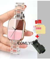 For COLMI C61 C60 C80 P28 PLUS Strap Wristband Plastic PC Clear Smart Watch Band Screen protector film