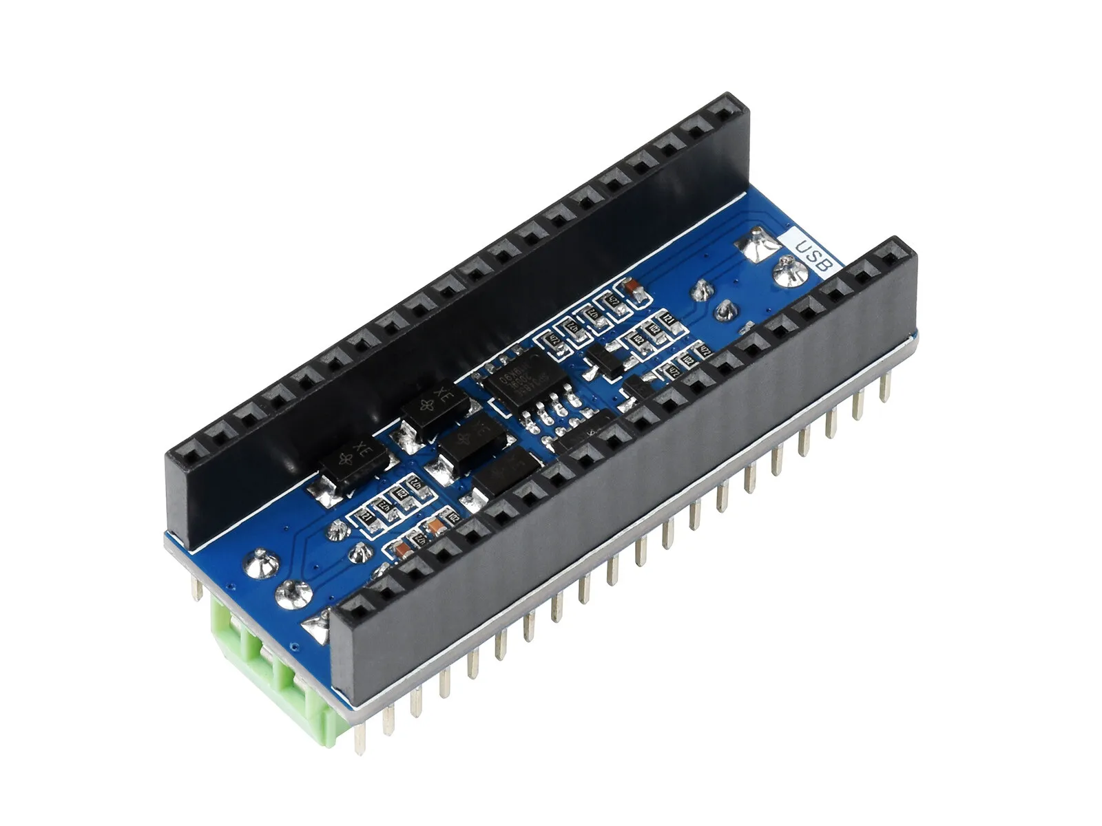 For 2-Channel RS485 Module for Raspberry Pi Pico SP3485 Transceiver UART