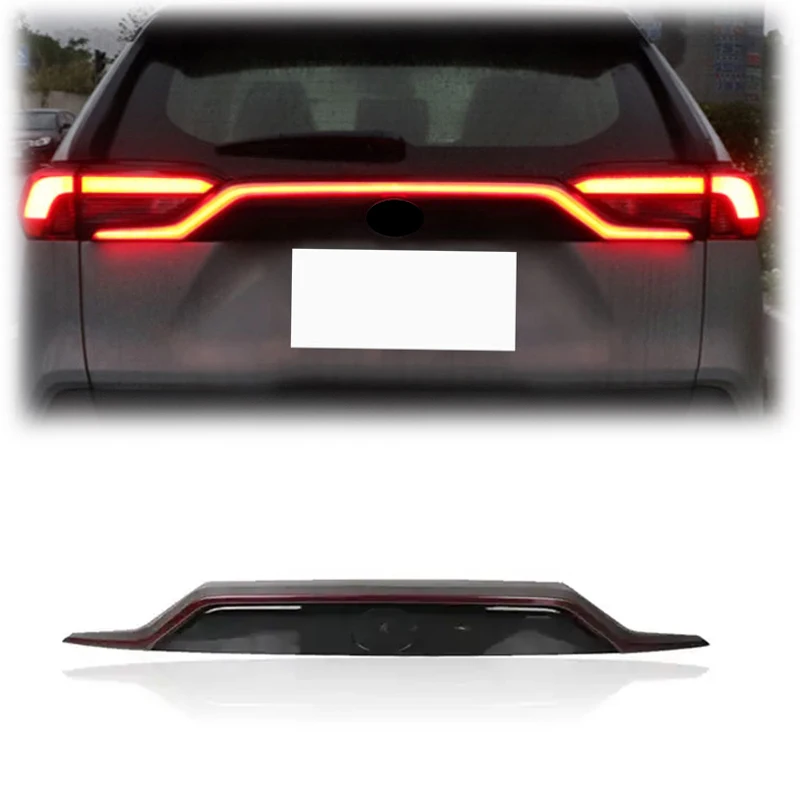 LED Tail Lights Rear Tail Light for Toyota RAV4 2019-2022 Through Driving Brake Lights Tail Lamp