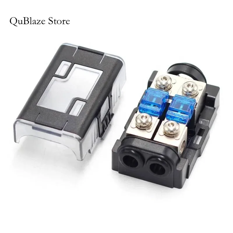 Custom Automotive Mini Waterproof 12V 24V DC Car Audio Anl Fuse Holder Box