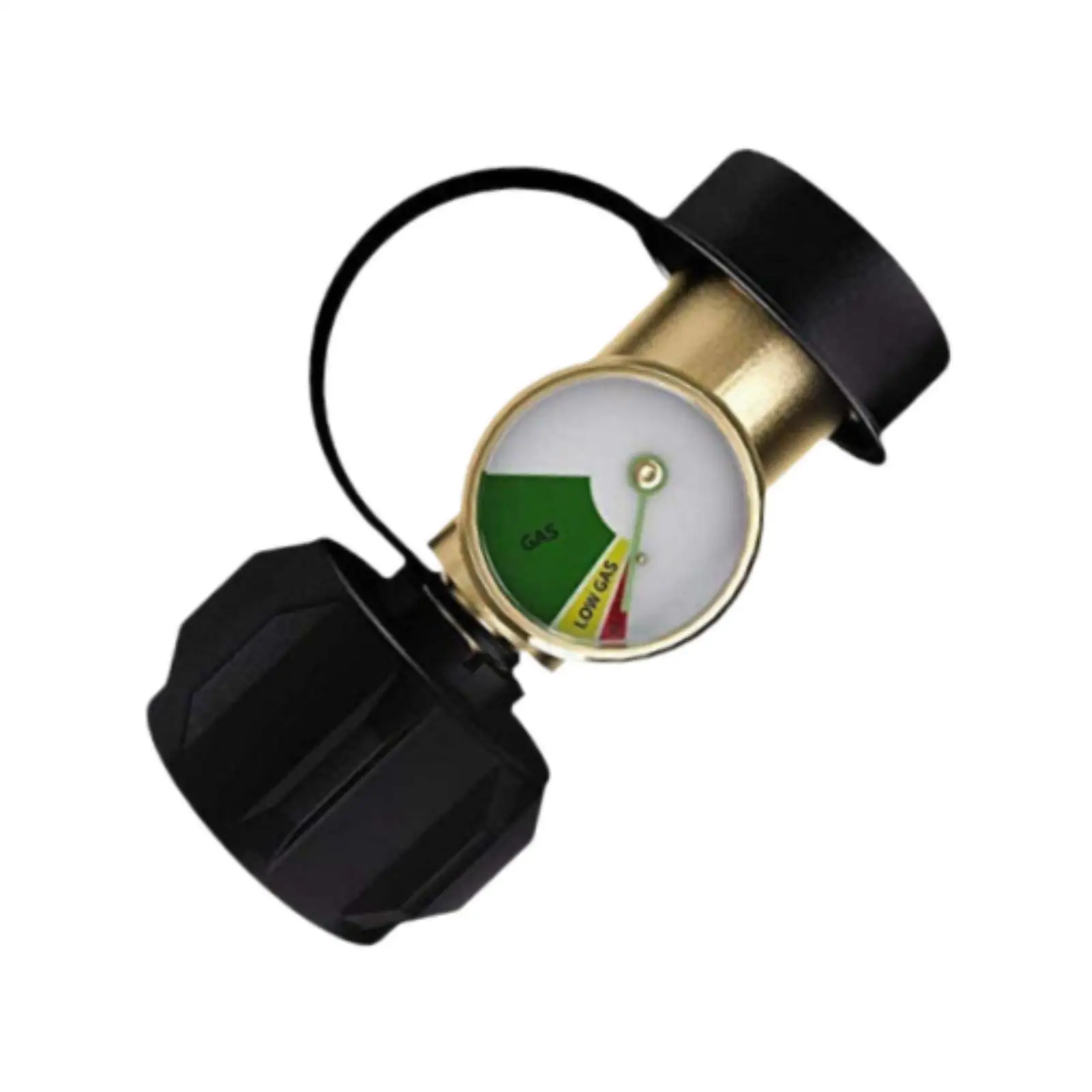 Medidor de tanque LP Medidor de propano Latón 80000- 150000 Medidor de cilindro de propano BTU/H, medidor de tanques de propano para quemador de gas de cilindro de barbacoa