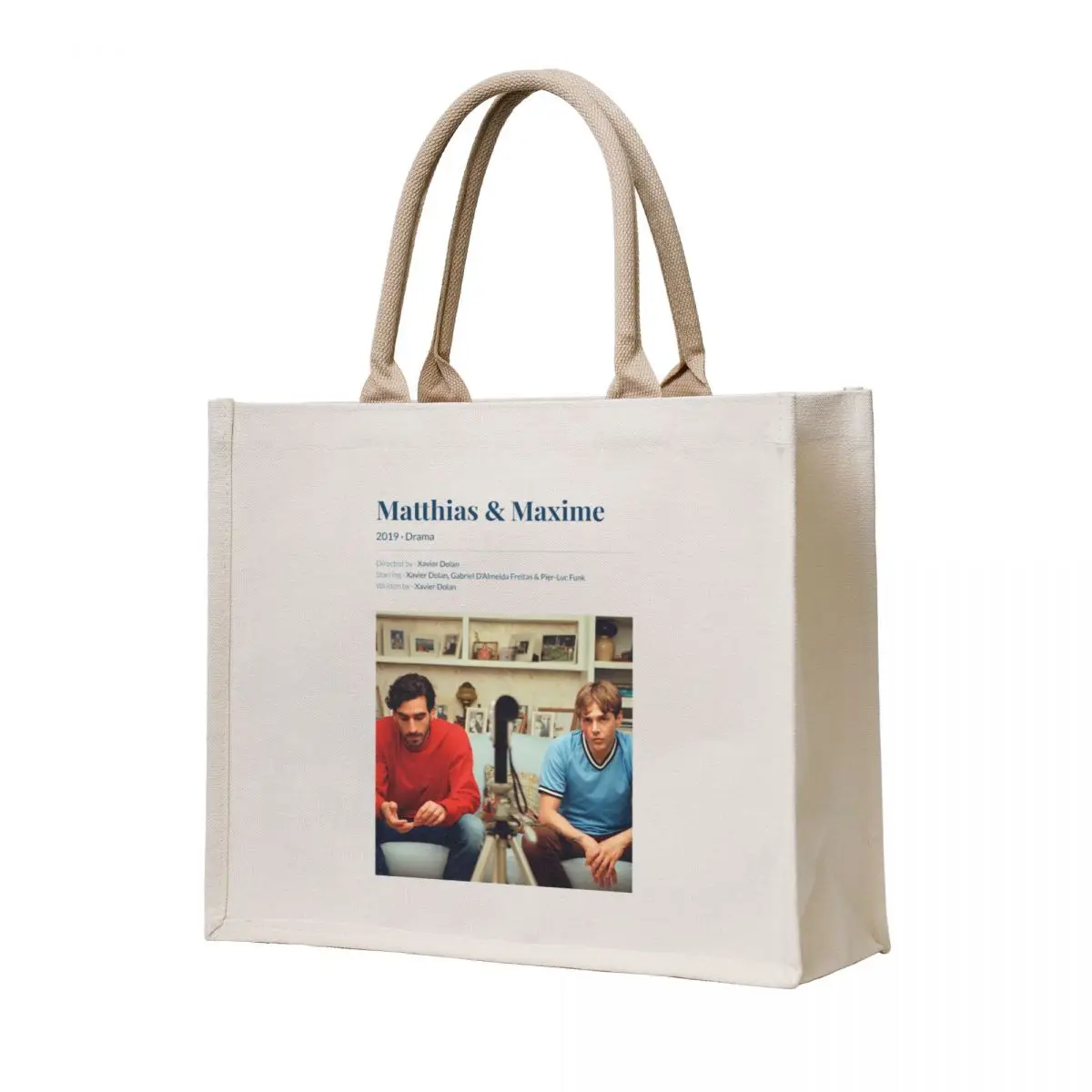 ماتياس آند ماكسيم (2019) Xavier Dolan Movie Tote Bag حمل الحقائب الرجالية حقيبة تسوق بعجلات حقيبة يد