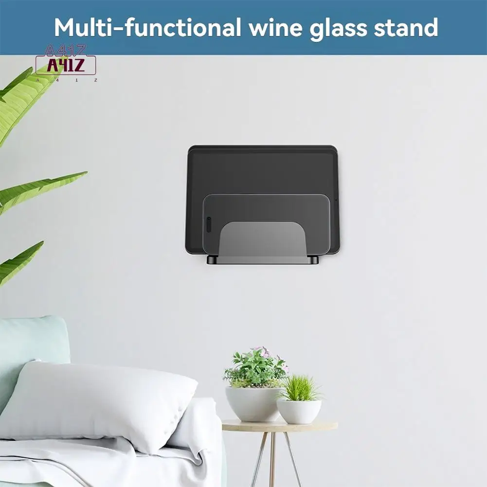 A41Z-Universal Wall Mount Phone Holder For Multiple Device Tablet E-Books Phone For Watching TV Dramas And Learning