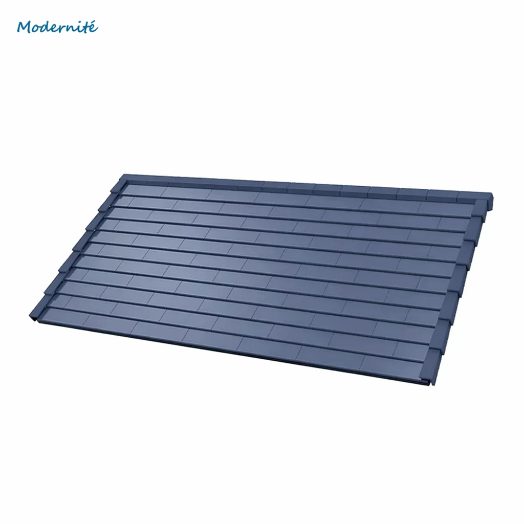Efficiency for Modern Green Building Developments Photovoltaic BIPV Roof Tiles with Cadmium Telluride Technology 30W