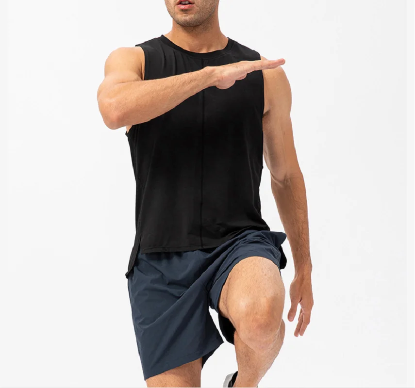 New Summer Fashion Men's High Quality Sports Fitness Shorts Quick Drying Comfortable Breathable Running Leisure Short Pants