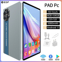 BDF Official Genuine 10.1-inch Android Tablet with Octa Cores, 4GB RAM, 64GB ROM, Dual Cameras, Dual SIM cards, Phone Tablet