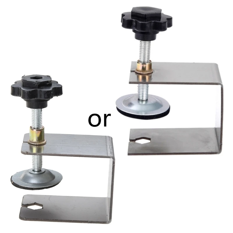 Clip Holder Drawer Front Installation Clamps Stainless Steel Cabinet  Clamp Tools Cabinet Hardware Jig for Home Woodworking