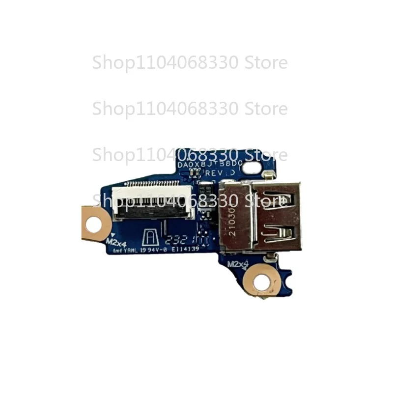 For HP 440 445R 450 455 G6 G7 ZHAN 66 Pro14 G2 G3 USB Switch Board X8JTB8D0