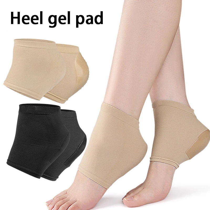 Silikon-Fersenschutz, Fersenschutz, Einlegesohlen, Fußpflegeprodukte, Unisex, 1 Paar/3 Paar