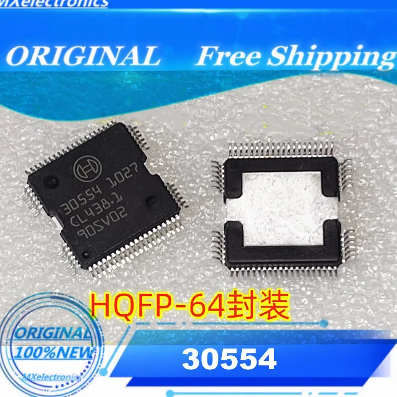 5Pcs/lot New100% Original30554 QFP64 for Audi Mercedes-Benz ME9.7 BOSCH engine diesel computer board power module driver chip IC