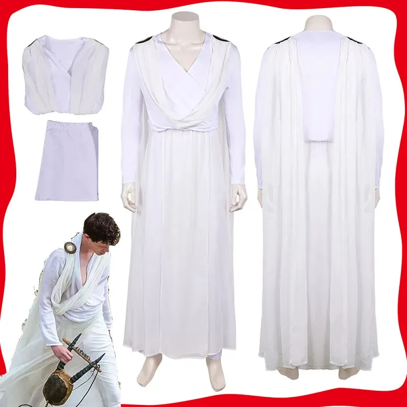 

Корейский мужской костюм в стиле фэнтези, белая одежда, костюм для ролевых игр, фильм Сан, косплей, мужской костюм на Хэллоуин, карнавальный костюм для вечеринки goi/6
